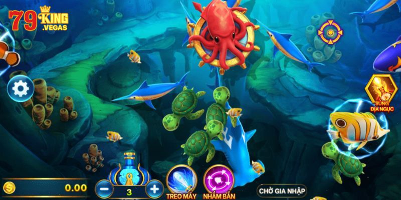 Ưu điểm đáng kể đến khi chơi bắn cá online tại 79KING