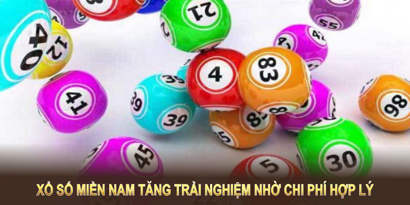 Xổ số miền Nam tăng trải nghiệm nhờ chi phí hợp lý kênh cược đa dạng